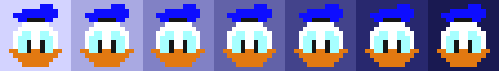 Donald Duck frames