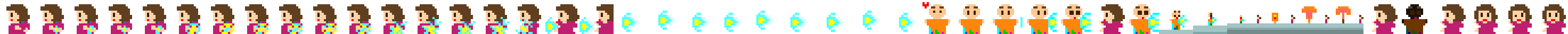 Street Fighter vs Tetris frames