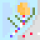 Tulip island in North Sea