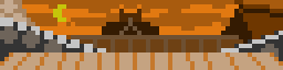 Street Fighter Ryu Stage pixel artwork frames