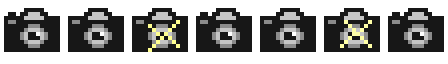Camera frames