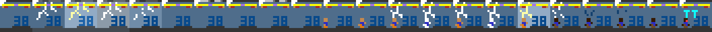 Bloopers: wrong timing with the lightning :S frames