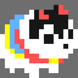 帶著包袱的 小狗..~