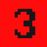 Minesweeper next to 3 mines