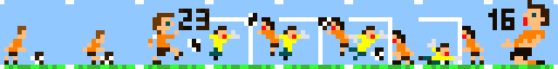 Voorzet Van Der Vaart op Van Persie frames
