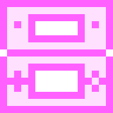 The pink Nintendo DS