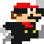 Mario as Hamburglar :P