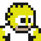 Megaman as Homer Simpson