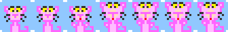 The Pink Panther frames