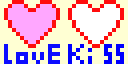 love kiss frames