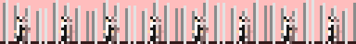 Byakuya doing flash steps frames