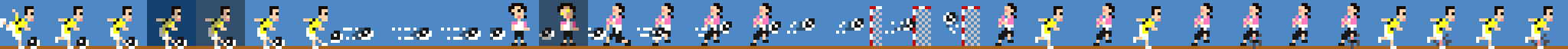 why Mirjam's foot and ML's leg are hurting :P frames
