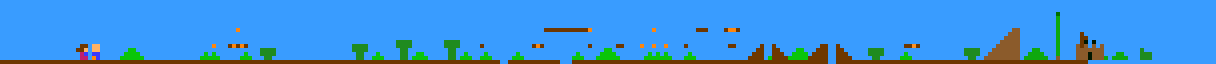 Magic632 and Lock2 in Super Mario Bros level 1-1 frames