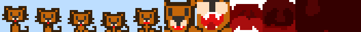 Mr. Lion is really hungry :P frames